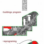 “Construyendo la Meridiana”. Imatge de la proposta de l’equip 3.