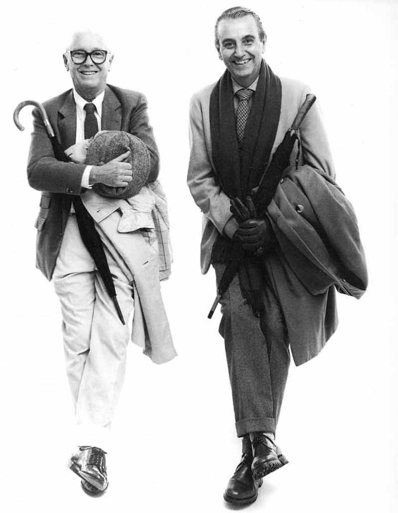 Alfonso Milá (1924-2009) y Federico Correa Retrat: Antoni Bernad